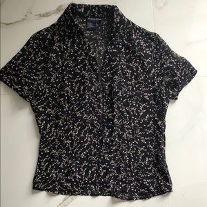 Vintage short sleeve blouse